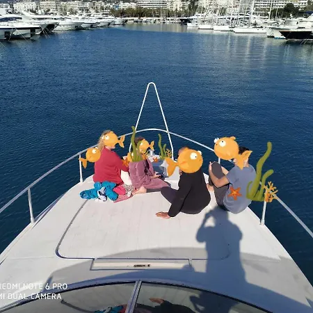 Botel Ferretti 36 ' Bateau A Quai Vieux-port Festival La Croisette
