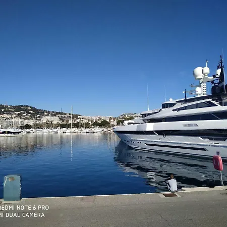 Botel Ferretti 36 ' Bateau A Quai Vieux-port Festival La Croisette Cannes